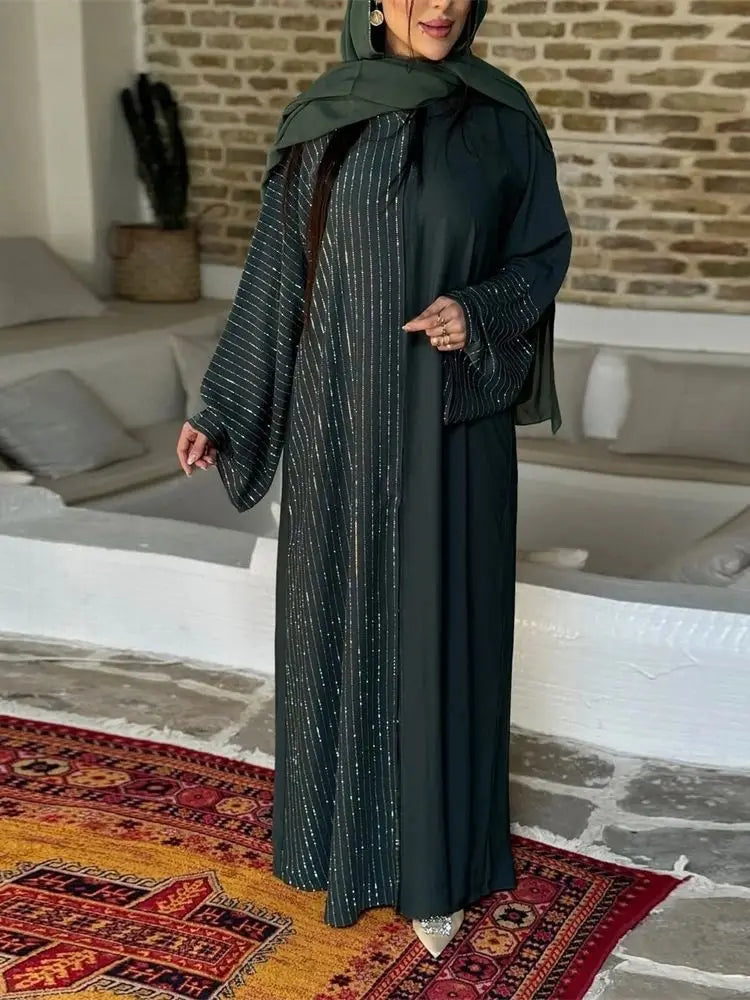 Ramadan Eid Kebaya Muslim Abaya Damen Dubai Long Dresses For Women Robe Djellaba Caftan Marocain Femme Musulmane Kaftan Vestidos