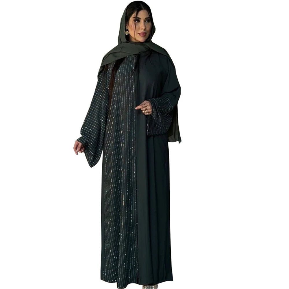 Ramadan Eid Kebaya Muslim Abaya Damen Dubai Long Dresses For Women Robe Djellaba Caftan Marocain Femme Musulmane Kaftan Vestidos