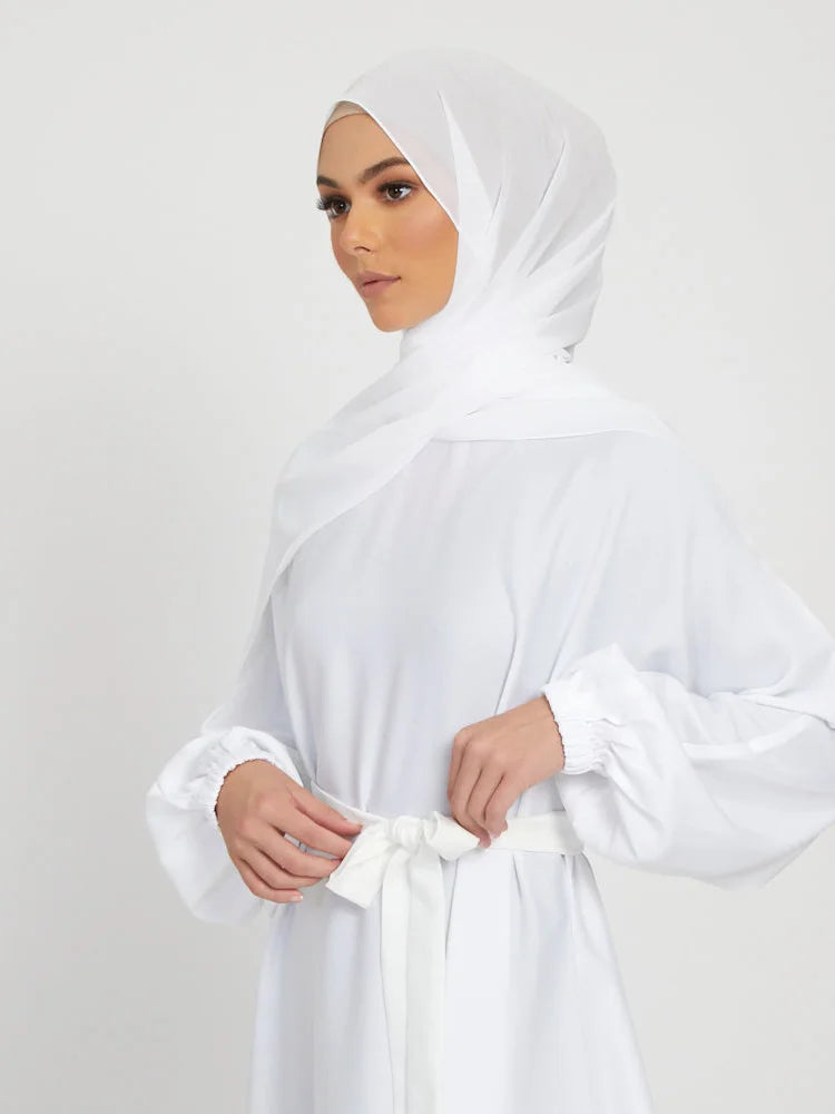 Robe longue marocaine pour femmes musulmanes, style simple, caftan, turquie, document solide, abayas du golfe, islamique, saoudien, Ramadan, chaud