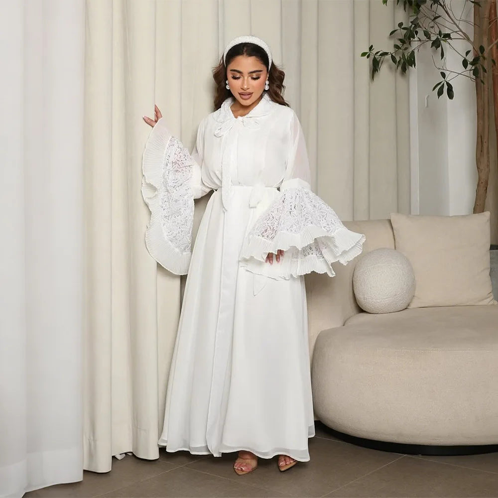 Luxe arabe musulman femmes diamants Abaya Maxi robe turquie dubaï mariée soirée de mariage Jalabiya Caftan robe marocaine caftan
