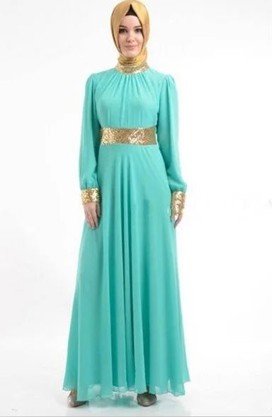 Abaya islamique caftan dubaï arabe musulman Hijab Robe Caftan Marocain Eid Robe Ramadan Elbise Robe Femme strass robes