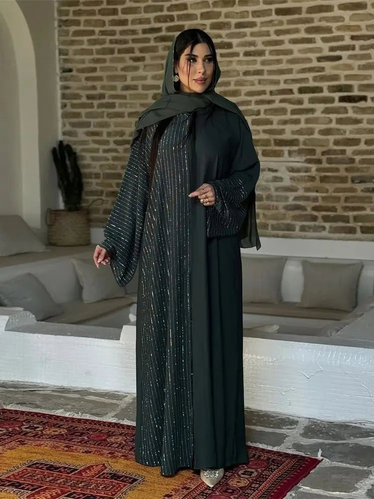 Ramadan Eid Kebaya Muslim Abaya Damen Dubai Long Dresses For Women Robe Djellaba Caftan Marocain Femme Musulmane Kaftan Vestidos