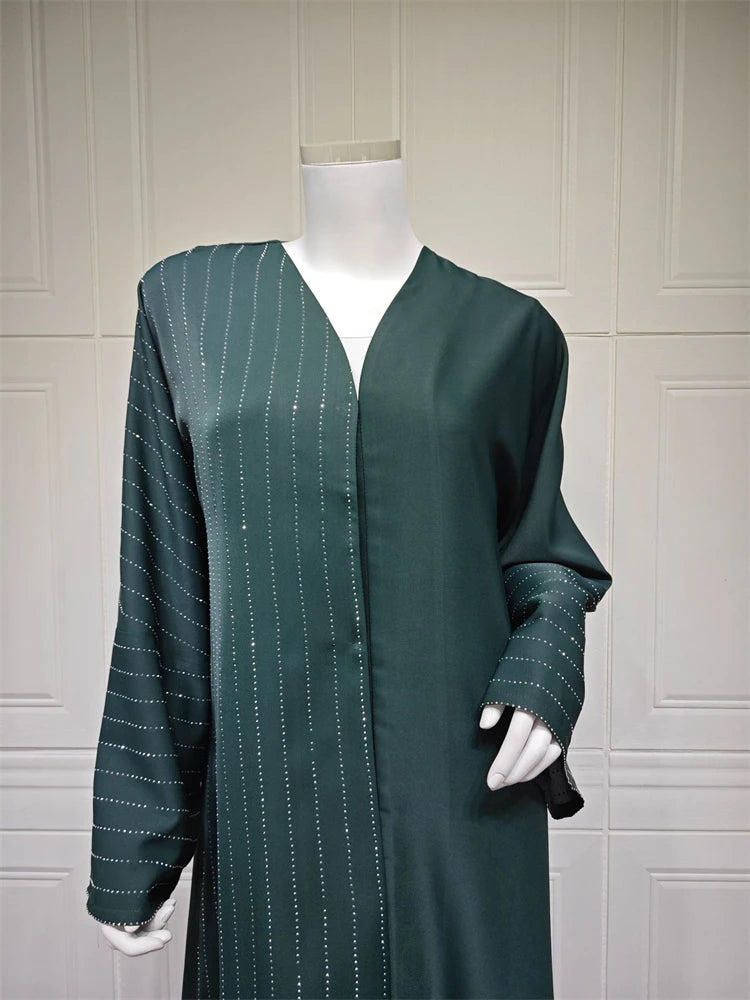 Ramadan Eid Kebaya musulman Abaya Damen dubaï robes longues pour les femmes Robe Djellaba Caftan Marocain Femme Musulmane caftan robes