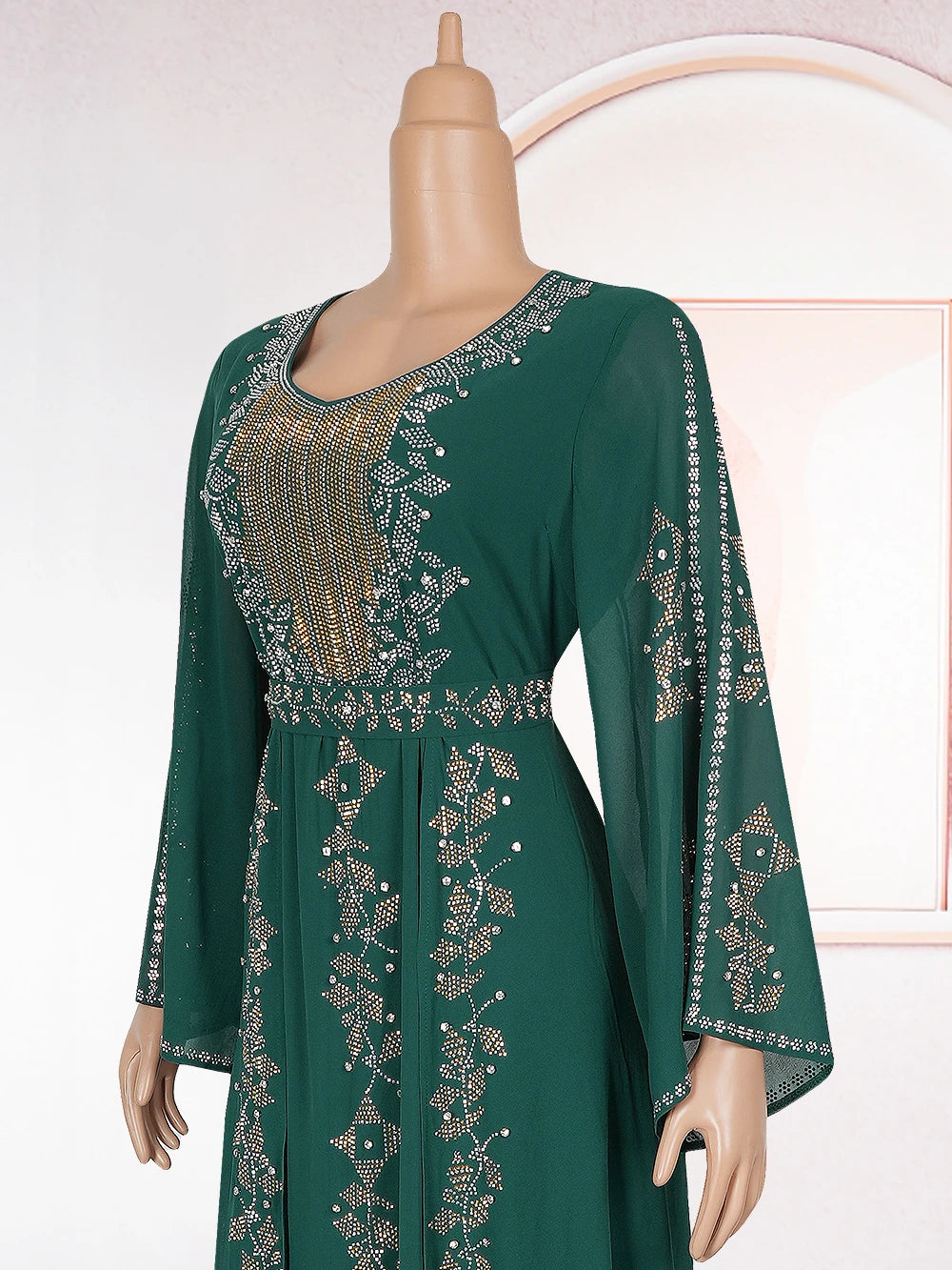 Abayas pour femmes dubaï luxe 2025 Robe de mode musulmane africaine Caftan Marocain robes de soirée Kimono Robe Djellaba Femme