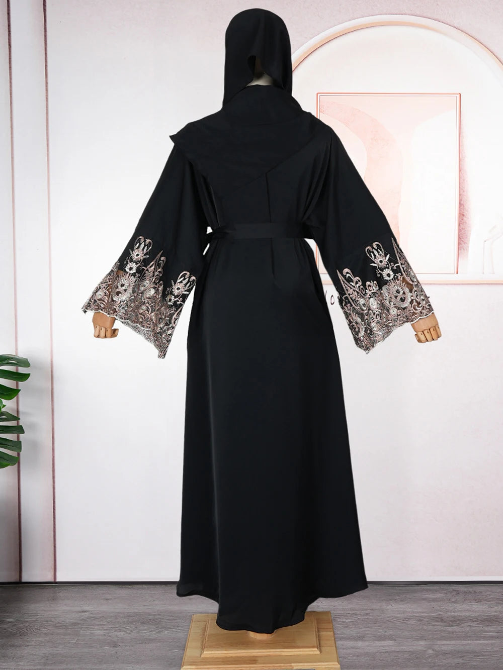 Dubaï Turquie luxe Hijab Abayas à manches longues femmes robe fête bal robe de soirée 2026 Ramadan Caftan Marocain vêtements islamiques