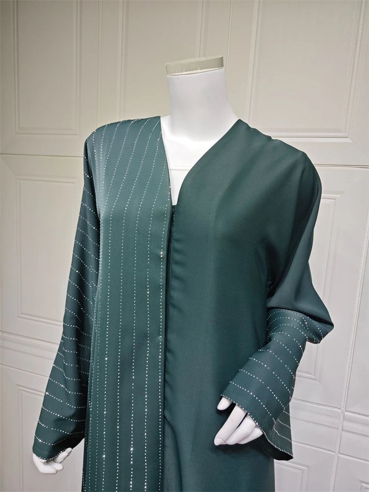 Ramadan Eid Kebaya musulman Abaya Damen dubaï robes longues pour les femmes Robe Djellaba Caftan Marocain Femme Musulmane caftan robes